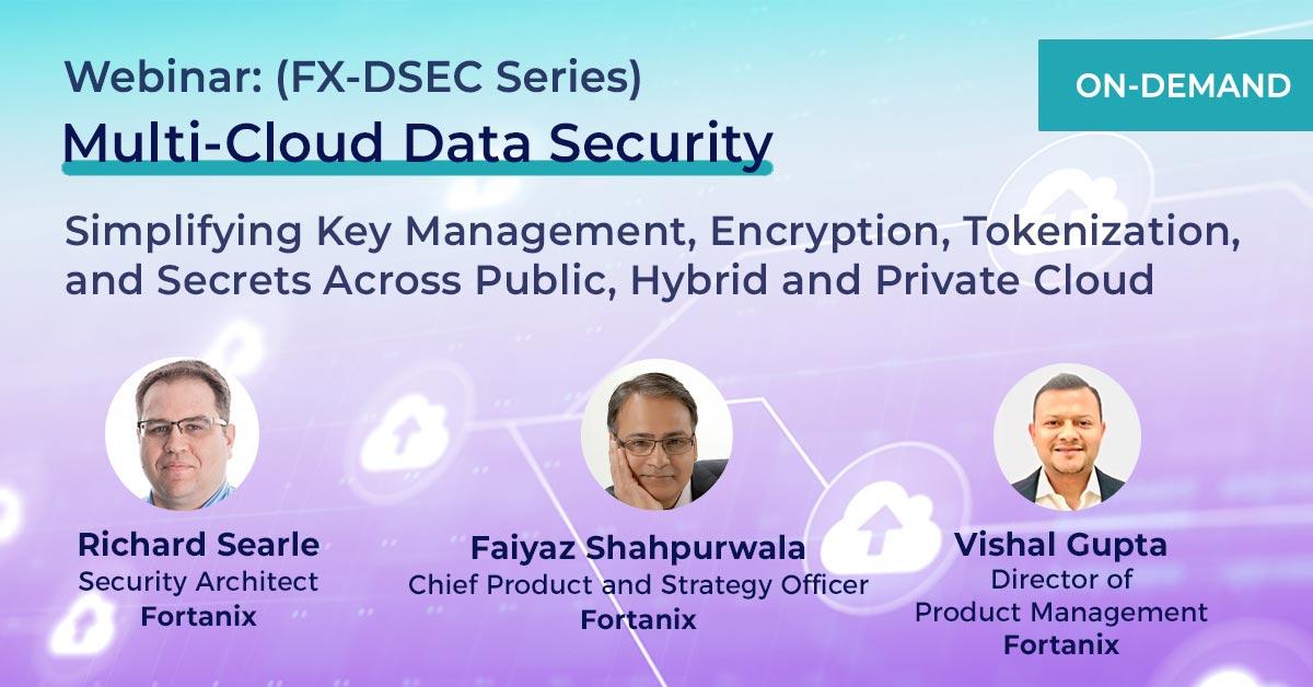 Webinar on Multi Cloud Key Management